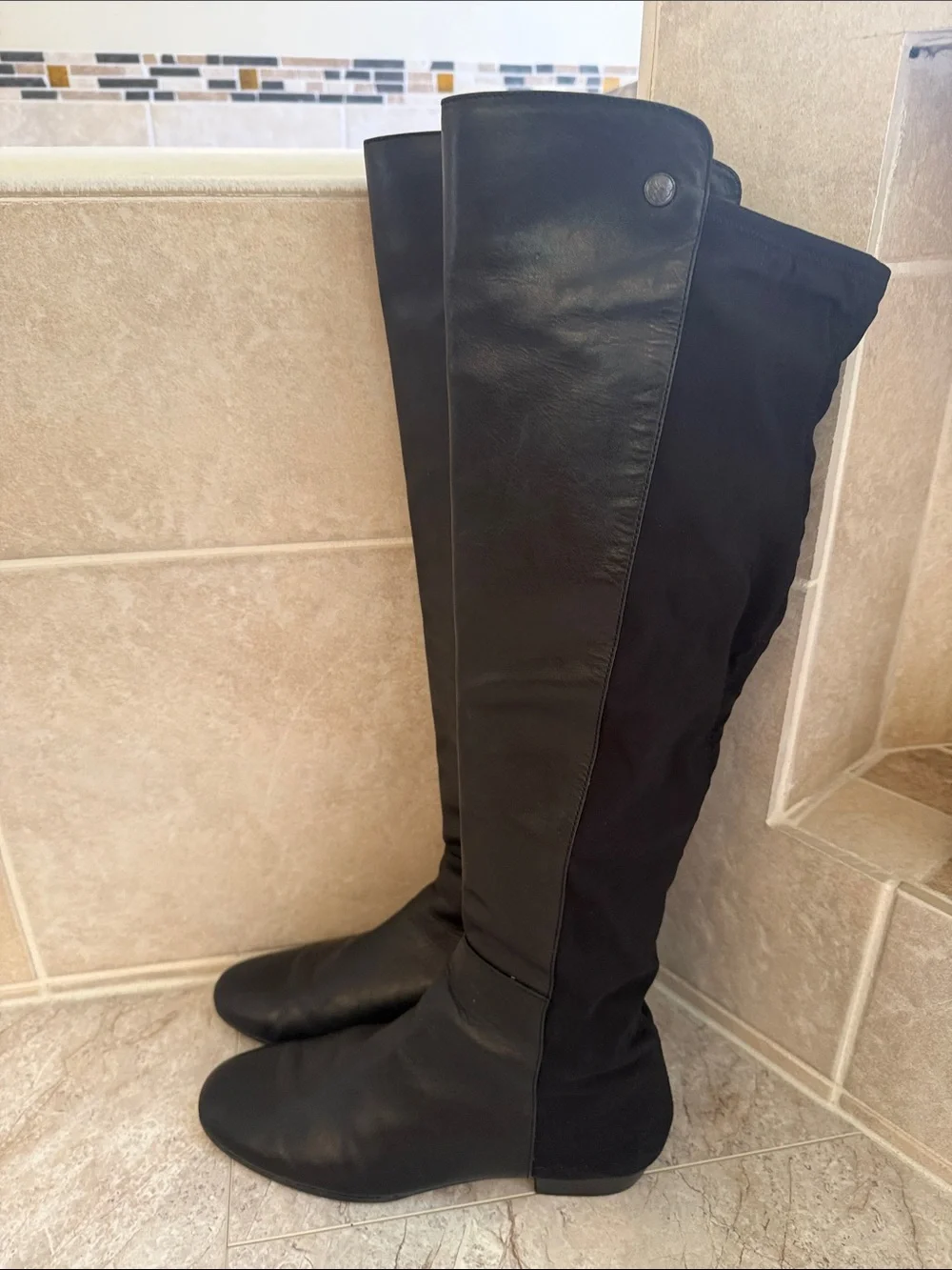 Vince Camuto Karita Over the Knee Black Boots